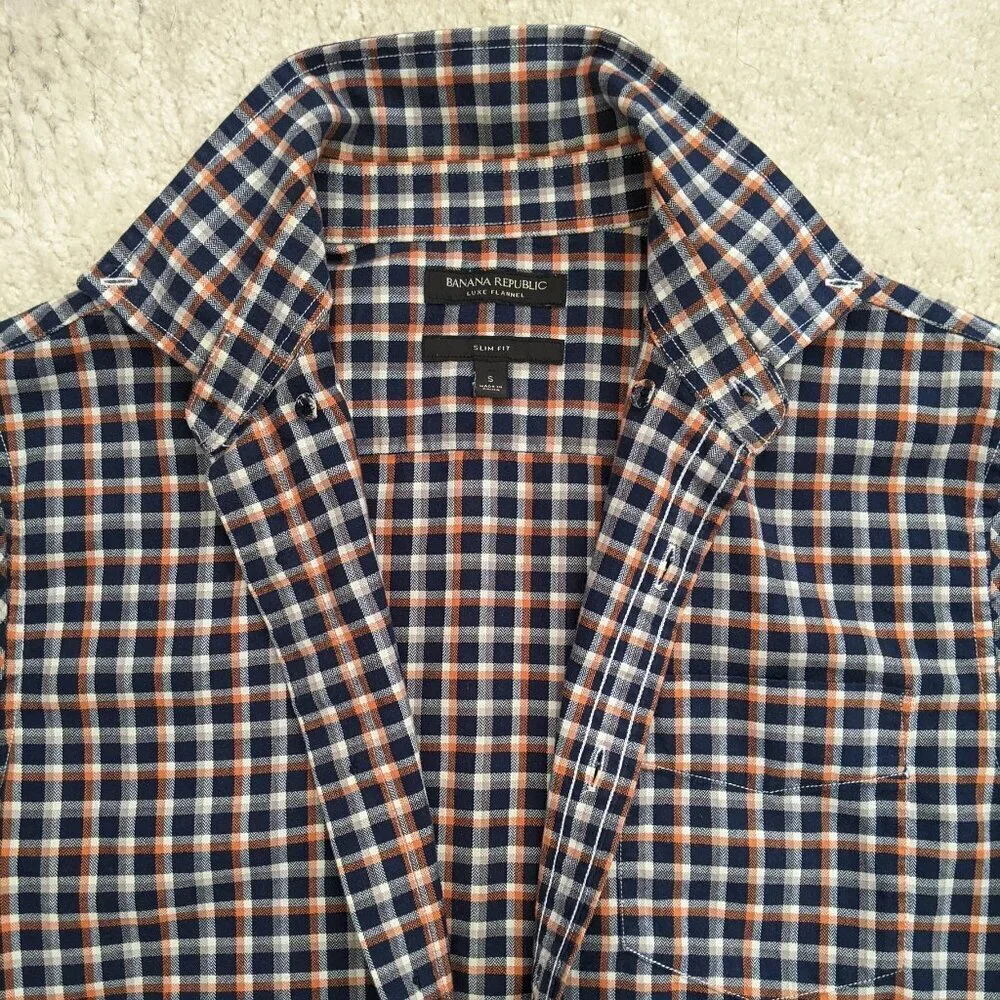 Banana Republic flannel shirt small